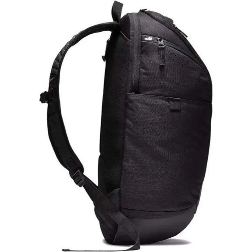 Nike Elite Hoops Pro Stripes Basketball Backpack Black Metallic One Size
